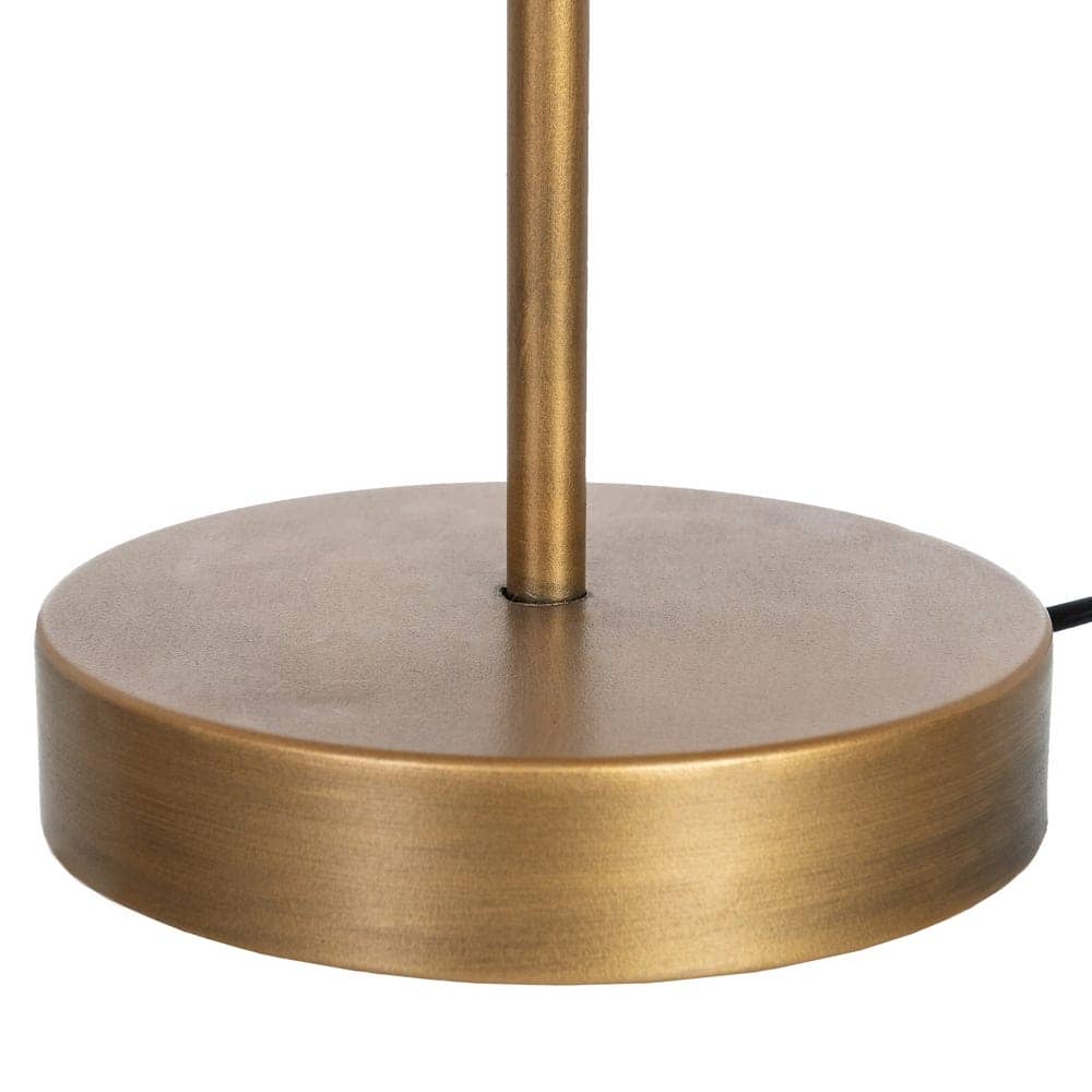 Lámpara de Mesa Natural-Oro DM-Metal 28,5x28,5x50 cm - Imagen 7