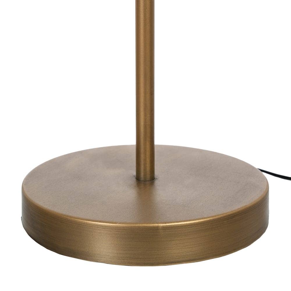 Lámpara de Suelo Natural-Oro de Hierro DM 38x38x152,5 cm - Imagen 7