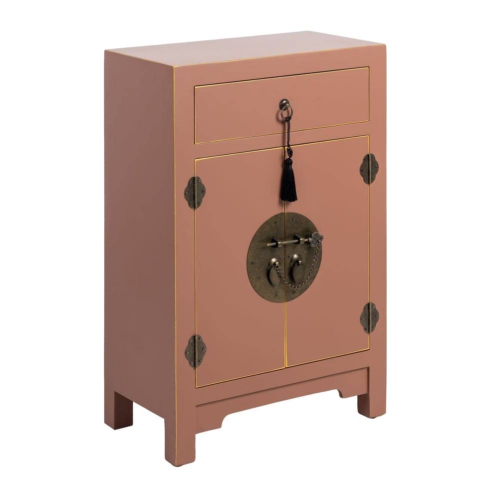 Mesita Moka de DM 45x26x69 cm con Cajón y Estante Interior - Imagen 3
