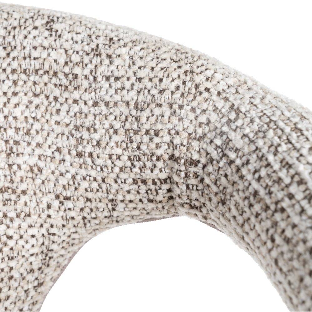 Silla Jaspeada Gris de Tejido con Estructura de Metal 52,5x59x79 cm - Imagen 8