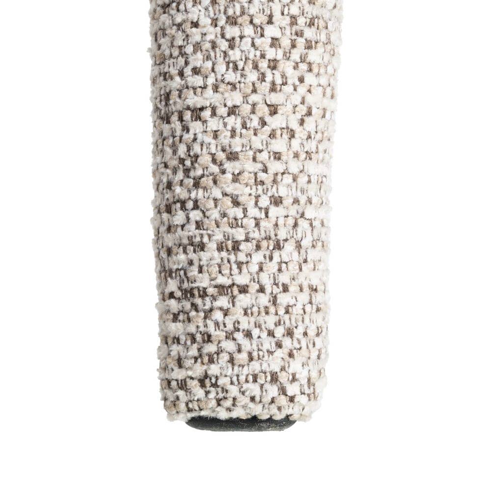 Silla Jaspeada Gris de Tejido con Estructura de Metal 52,5x59x79 cm - Imagen 9