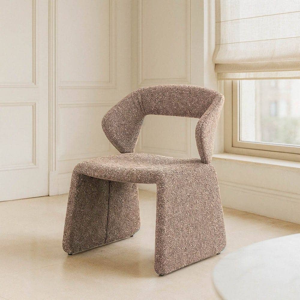 Silla Beige Tejido con Estructura de Metal 59x63x81 cm - Imagen 11