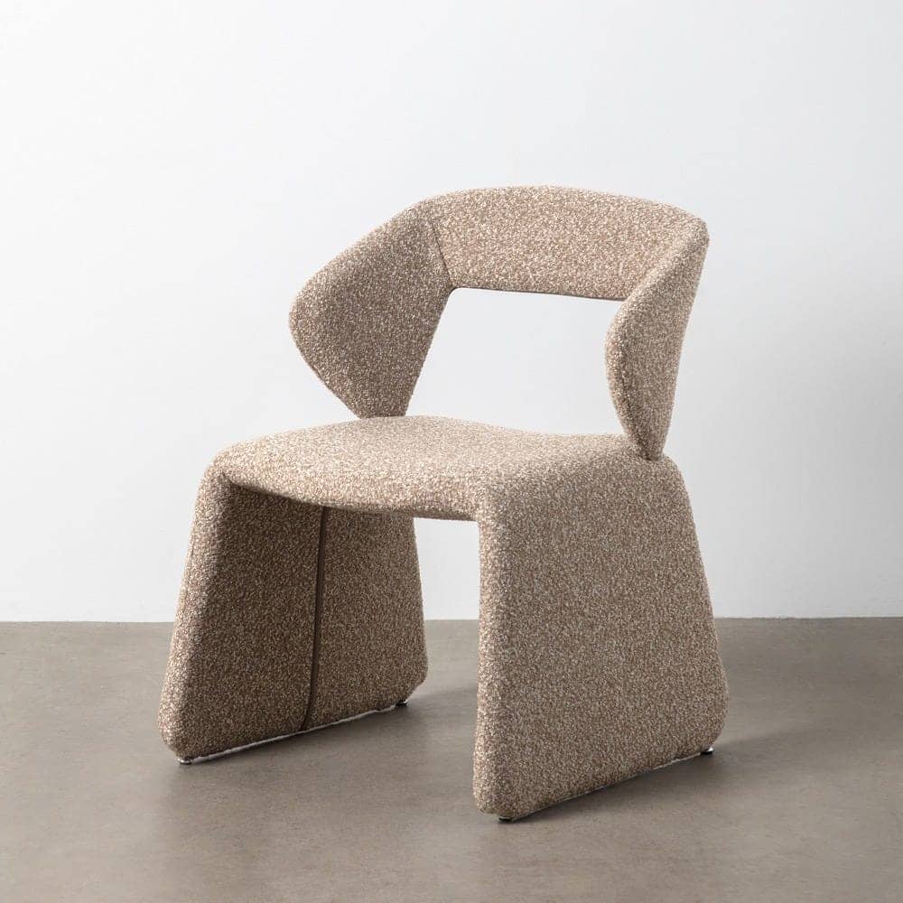 Silla Beige Tejido con Estructura de Metal 59x63x81 cm - Imagen 10
