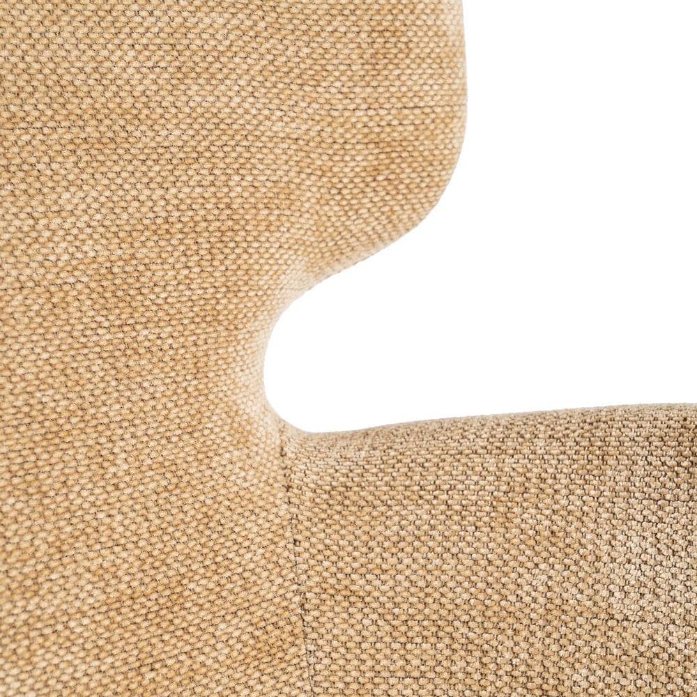 Silla Beige de Tejido y Metal, 59,5x62,5x86 cm, No Apilable - Imagen 7
