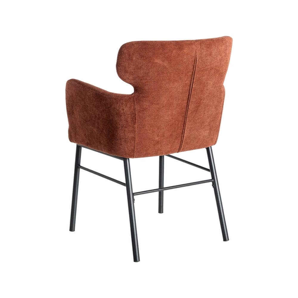 Silla Burdeos Tejido-Metal 59,5x62,5x86 cm, No Apilable, EN16139 - Imagen 4
