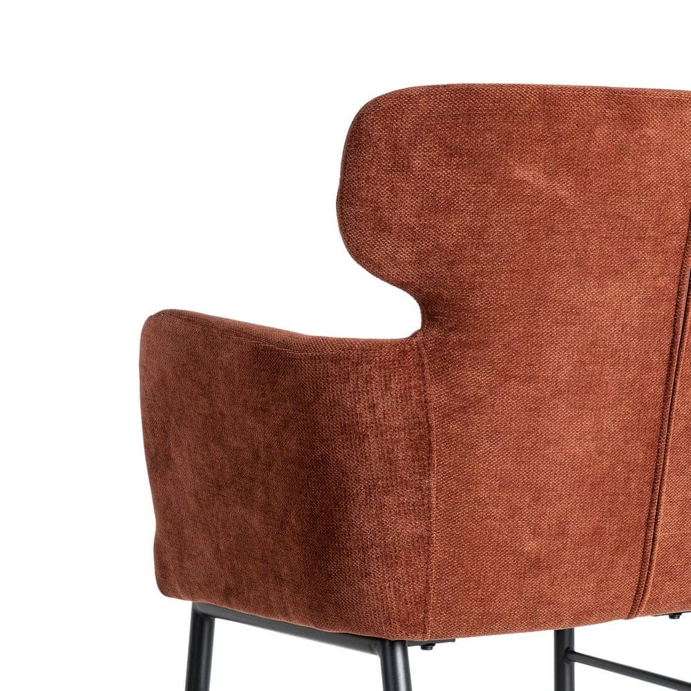 Silla Burdeos Tejido-Metal 59,5x62,5x86 cm, No Apilable, EN16139 - Imagen 5