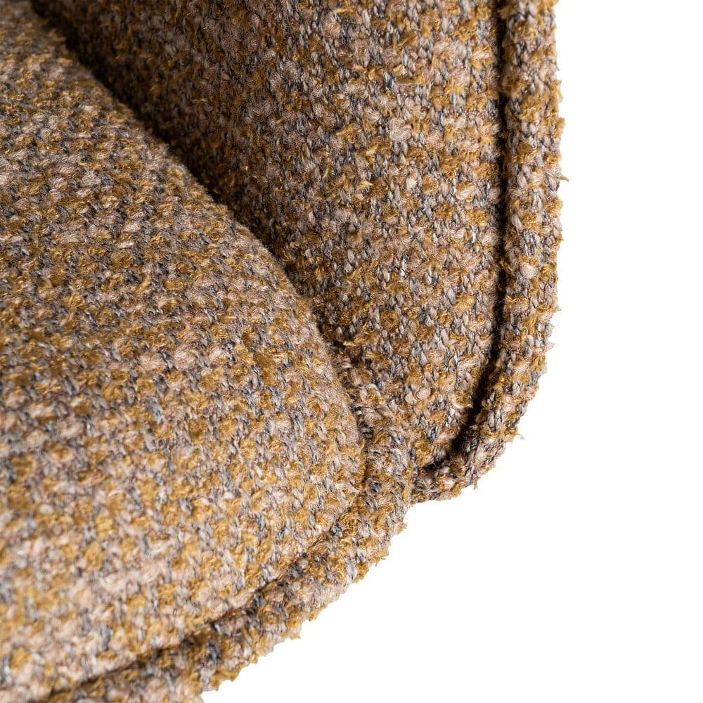 Silla Beige de Tejido y Metal, 58,5x60x86,5 cm, No Apilable - Imagen 7