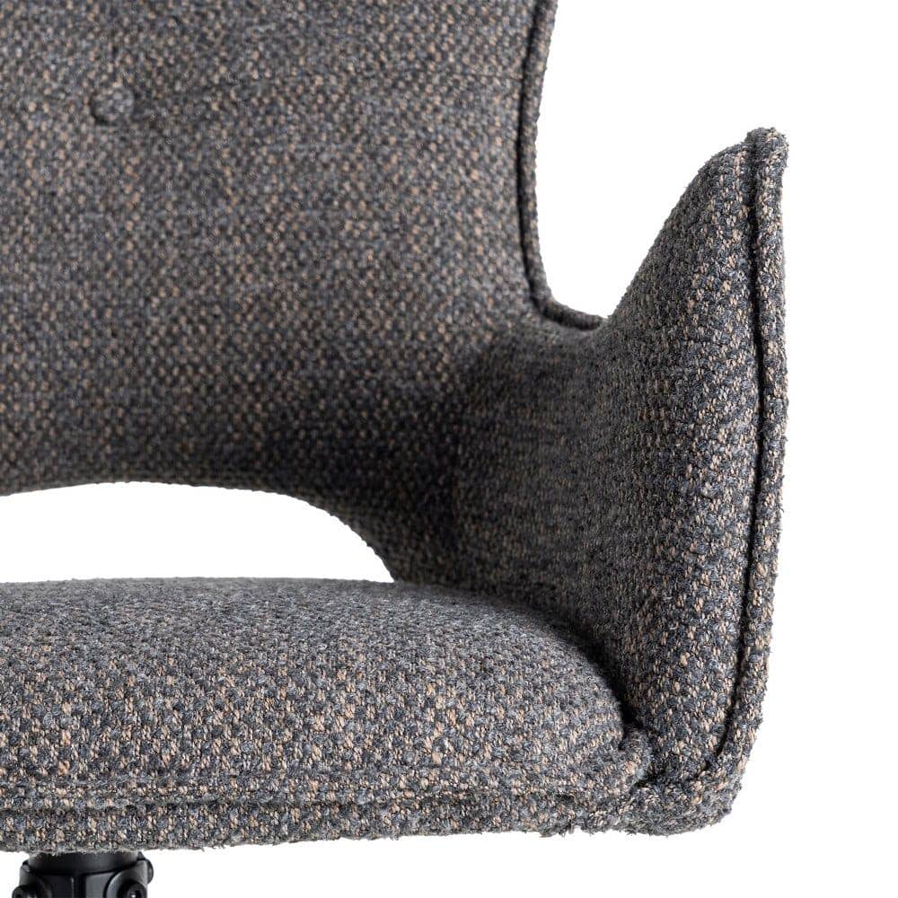 Silla Gris de Tejido y Metal, 58,5x60x86,5 cm, No Apilable - Imagen 6