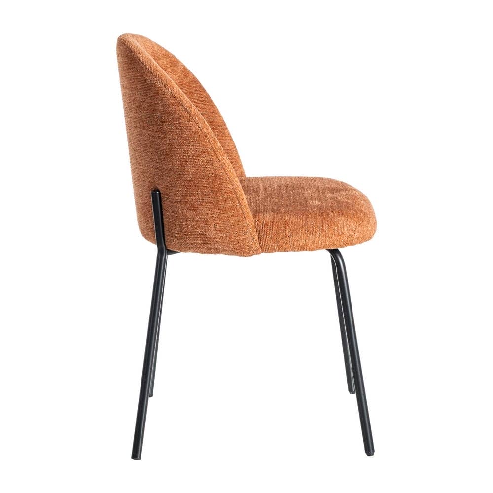 Silla Calabaza Tejido 100% Poliéster y Metal, 49x48x80 cm - Imagen 3