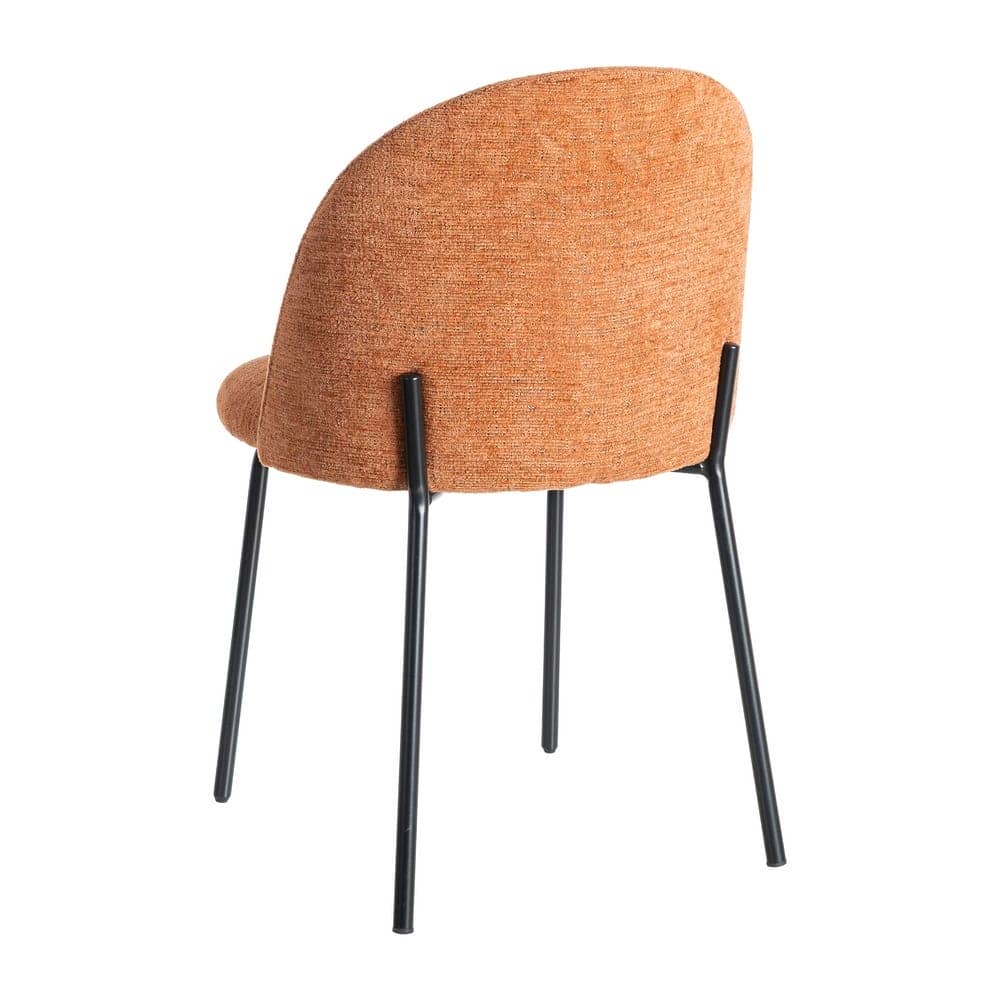 Silla Calabaza Tejido 100% Poliéster y Metal, 49x48x80 cm - Imagen 4