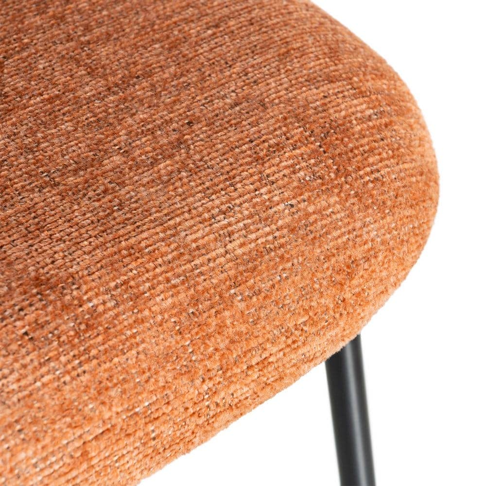 Silla Calabaza Tejido 100% Poliéster y Metal, 49x48x80 cm - Imagen 9