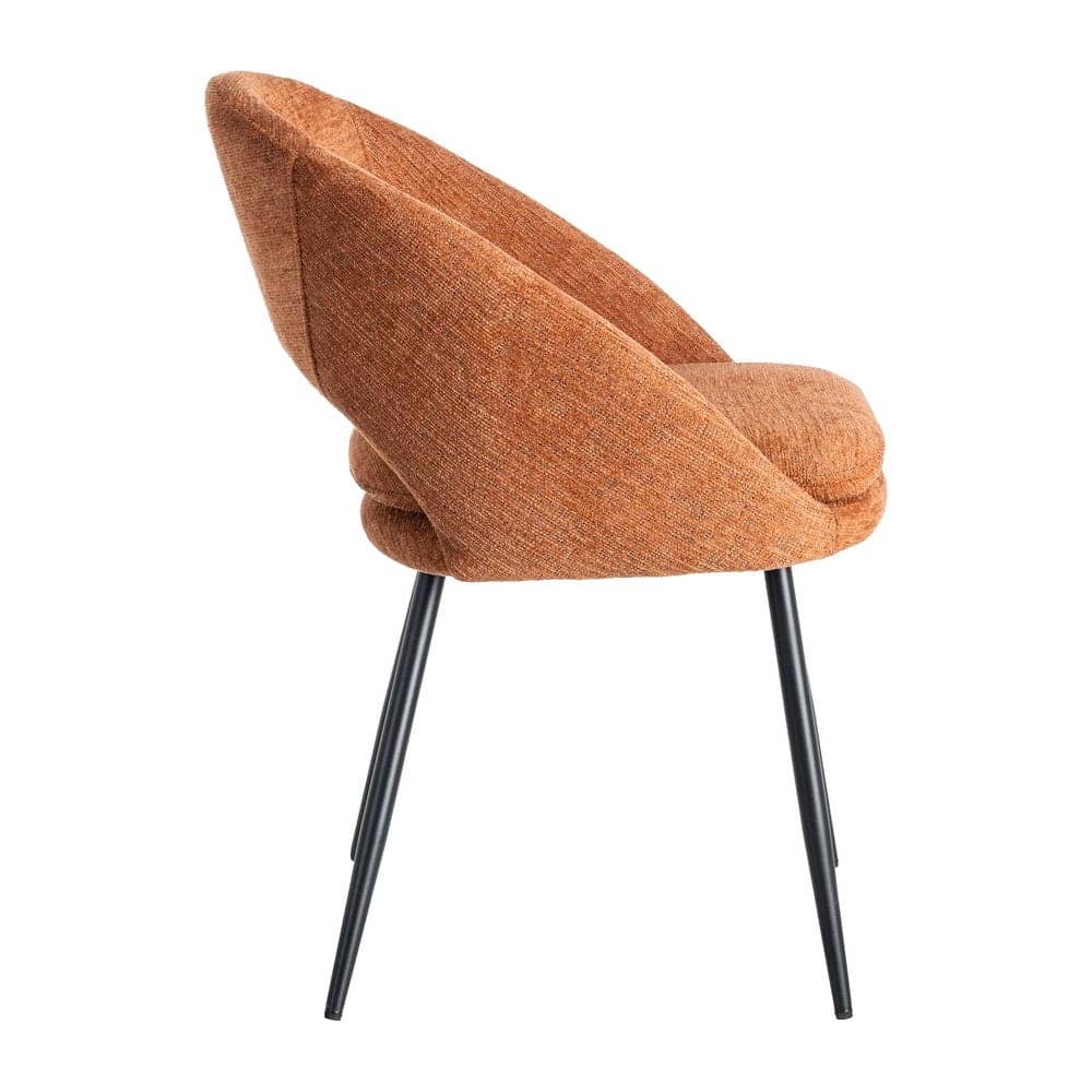 Silla Calabaza Tejido 100% Poliéster y Metal con Cojín Desenfundable - Imagen 3