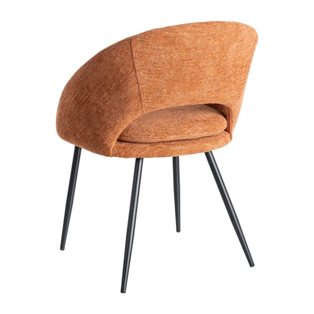 Silla Calabaza Tejido 100% Poliéster y Metal con Cojín Desenfundable - Imagen 4