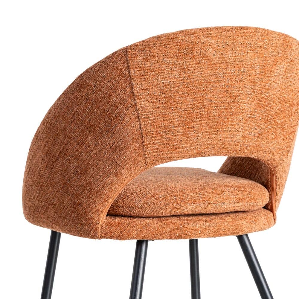 Silla Calabaza Tejido 100% Poliéster y Metal con Cojín Desenfundable - Imagen 5