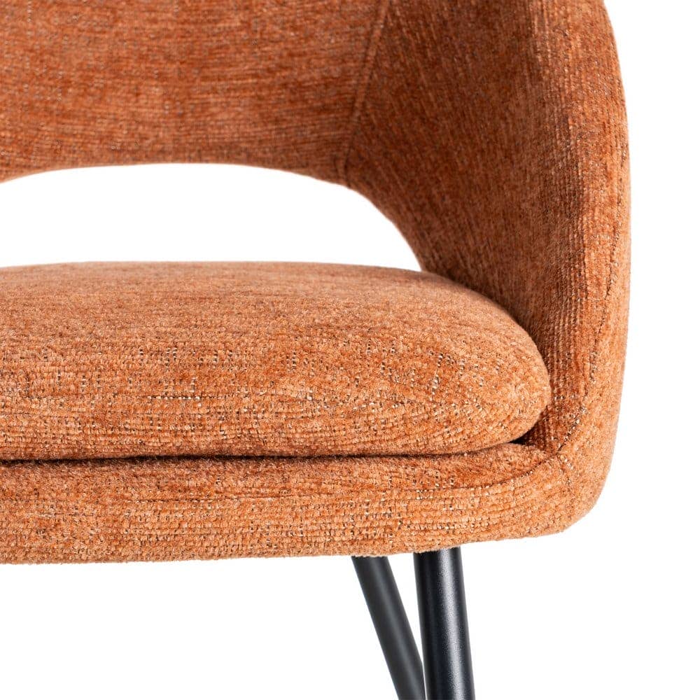 Silla Calabaza Tejido 100% Poliéster y Metal con Cojín Desenfundable - Imagen 8