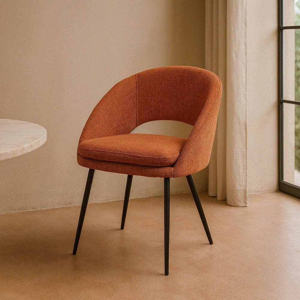 Silla Calabaza Tejido 100% Poliéster y Metal con Cojín Desenfundable - Imagen 12