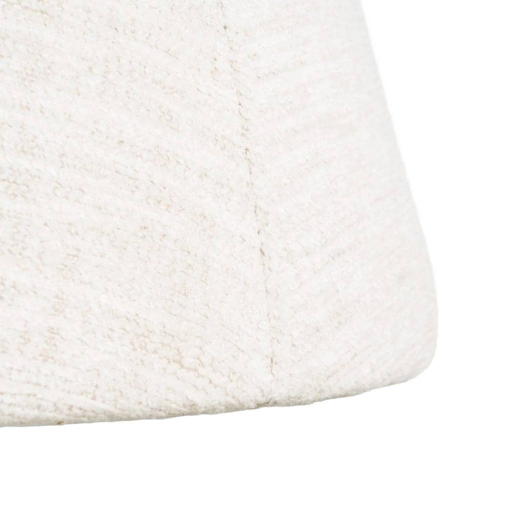 Silla de salón crema DM-tejido 55x50x77 cm, 100% poliéster - Imagen 10