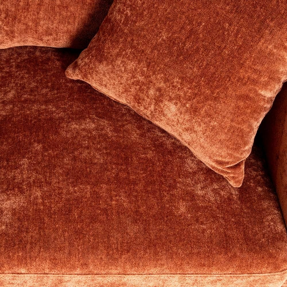 Sofá 2 Plazas Teja Tejido 100% Poliéster y Madera Conglomerada 165x96x86 cm - Imagen 6