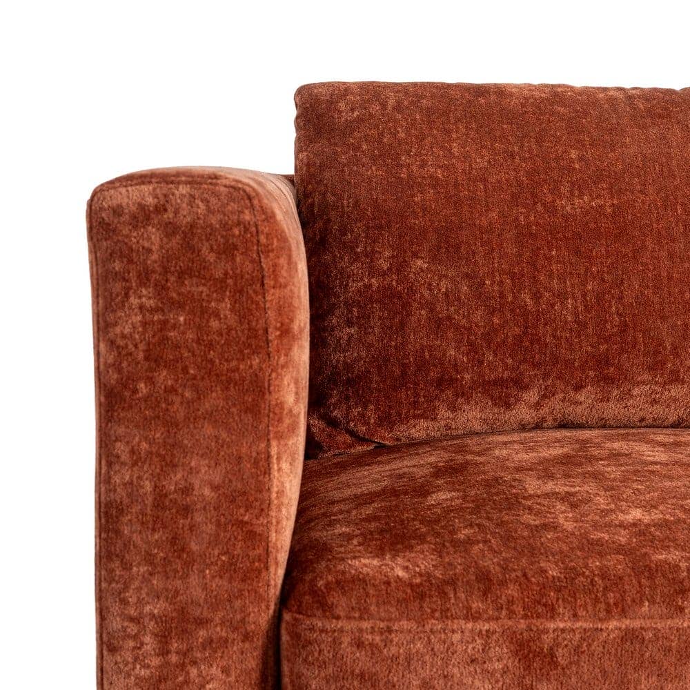 Sofá 2 Plazas Teja Tejido 100% Poliéster y Madera Conglomerada 165x96x86 cm - Imagen 8