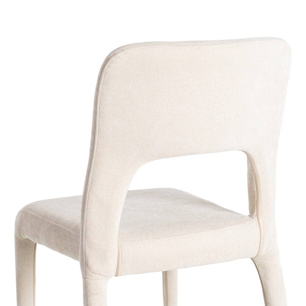 Silla Apilable Gris de Tejido con Estructura de Metal - 47x61x84 cm - Imagen 5