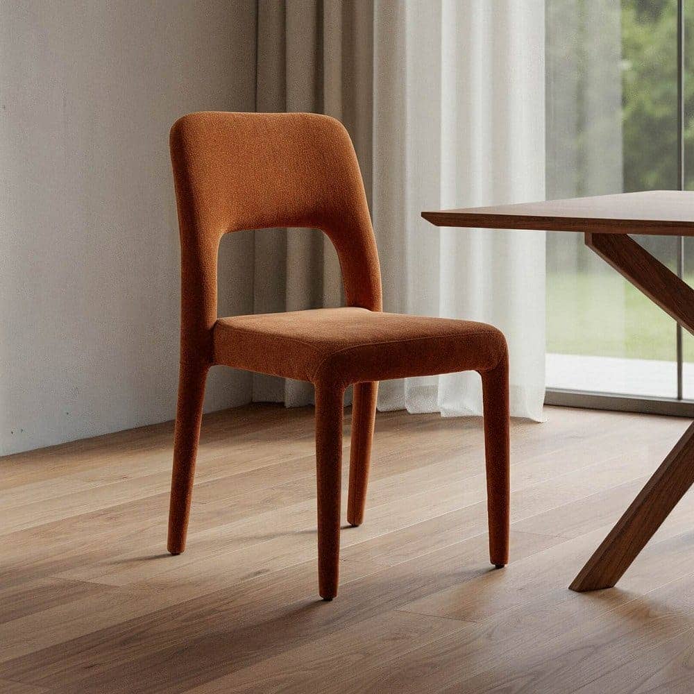 Silla Apilable Marrón de Tejido con Estructura de Metal - 47x61x84 cm - Imagen 11