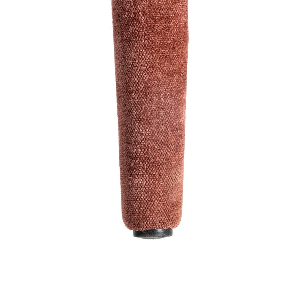 Silla Burdeos Tejido Apilable con Estructura de Metal - 47x61x84 cm - Imagen 9