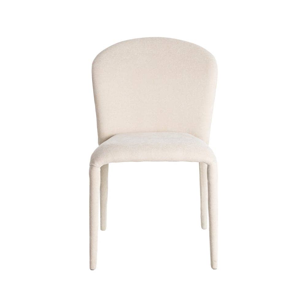 Silla Apilable Gris de Tejido con Estructura de Metal - 50x61x82 cm - Imagen 2