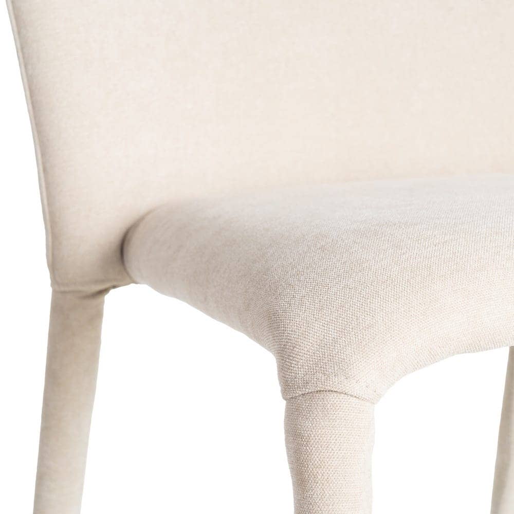 Silla Apilable Gris de Tejido con Estructura de Metal - 50x61x82 cm - Imagen 6