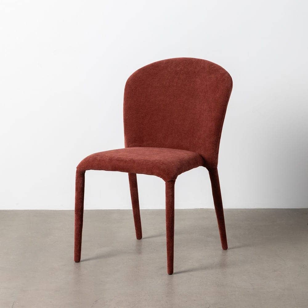 Silla Apilable Burdeos Tejido con Estructura de Metal 50x61x82 cm - Imagen 10
