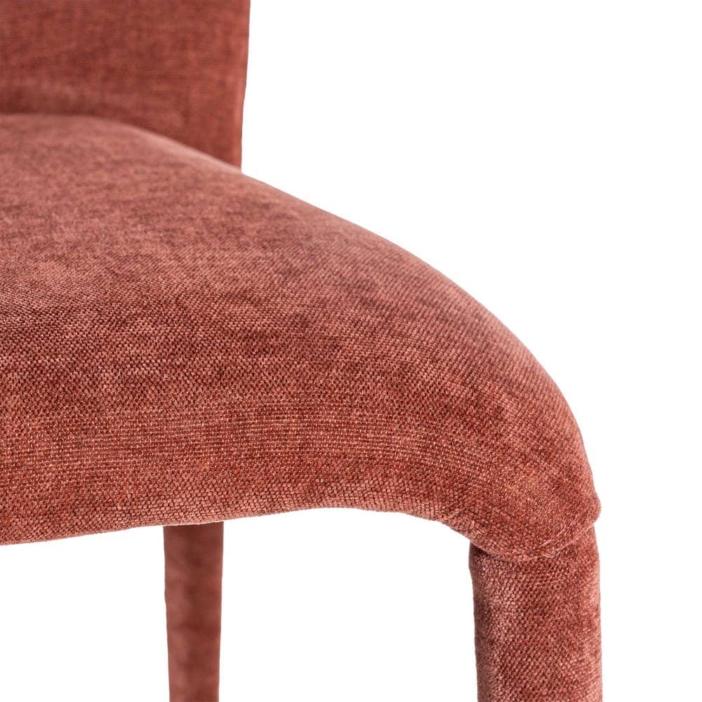 Silla Apilable Burdeos Tejido con Estructura de Metal 50x61x82 cm - Imagen 7