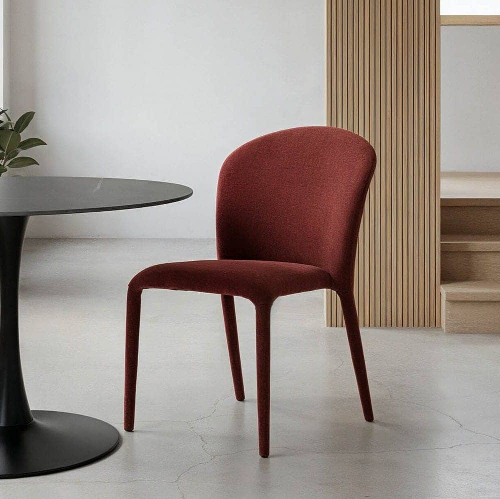 Silla Apilable Burdeos Tejido con Estructura de Metal 50x61x82 cm - Imagen 11