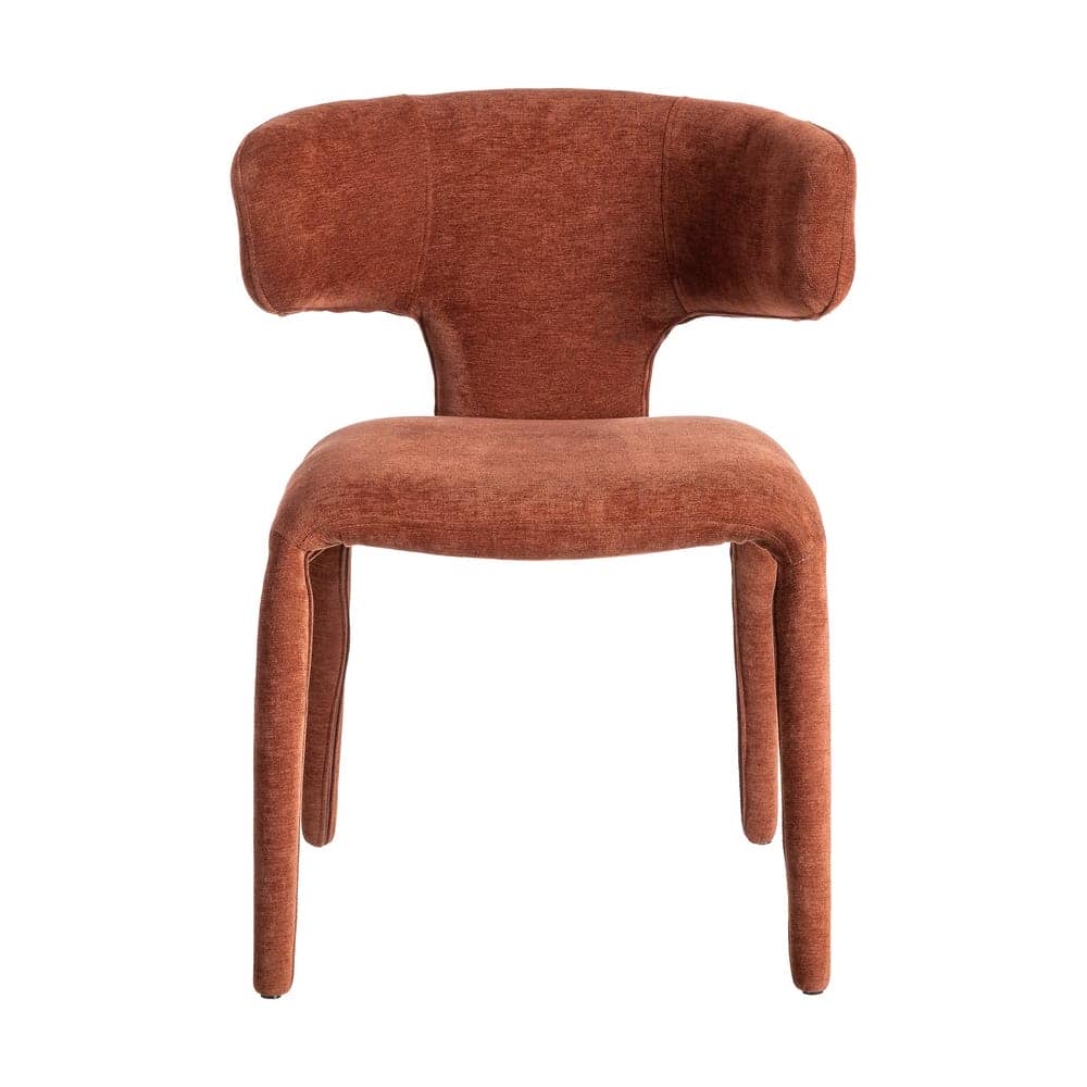 Silla Teja Tejido 100% Poliéster 58x55x76 cm con Relleno de Espuma - Imagen 2