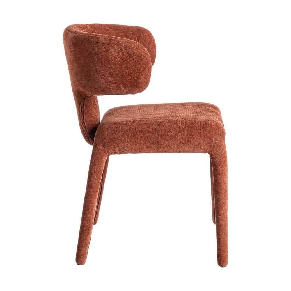 Silla Teja Tejido 100% Poliéster 58x55x76 cm con Relleno de Espuma - Imagen 3