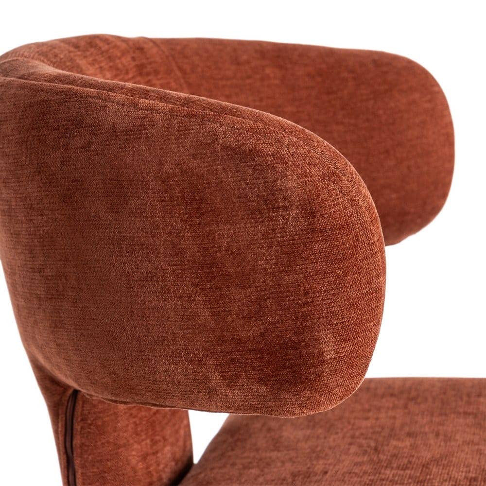 Silla Teja Tejido 100% Poliéster 58x55x76 cm con Relleno de Espuma - Imagen 7