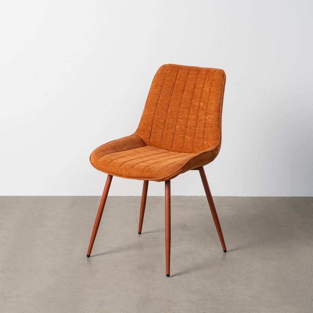 Silla Teja Tejido 100% Poliéster con Patas de Hierro 50x60x85 cm - Imagen 12