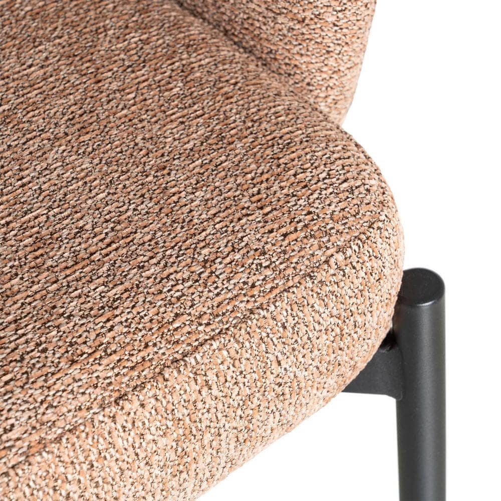 Silla Jaspeada Rosa Tejido-Metal 56x57x84 cm, No Apilable, Normativa EN16139 - Imagen 9