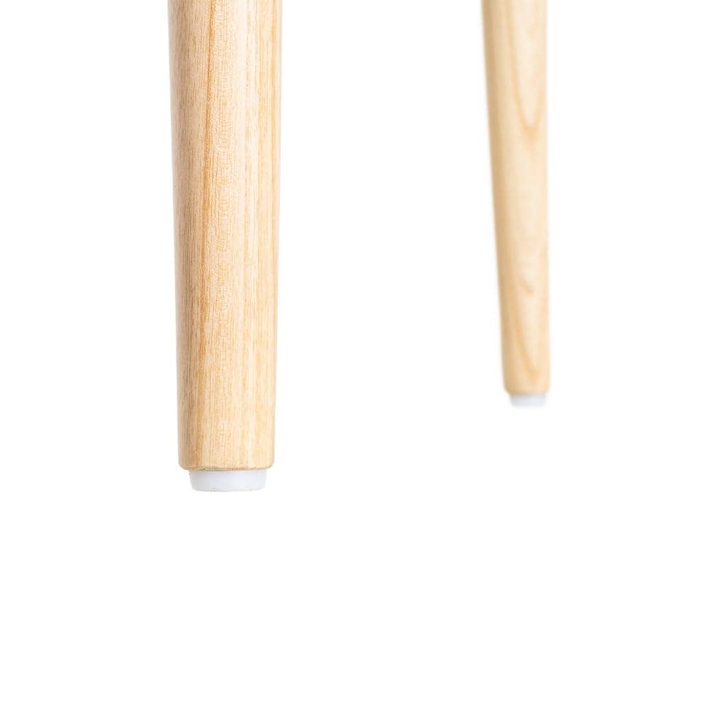 Silla Natural-Beige de Madera de Fresno con Cuerda de Papel 53x55x82 cm - Imagen 10