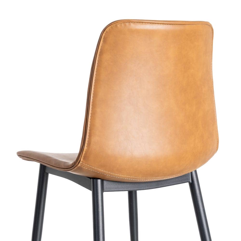 Silla Camel de Metal y Simil Piel, 45x47x81 cm, Requiere Montaje - Imagen 5