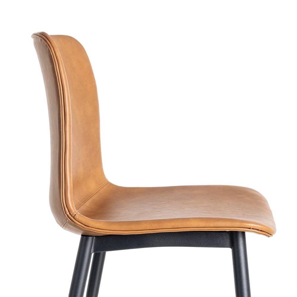 Silla Camel de Metal y Simil Piel, 45x47x81 cm, Requiere Montaje - Imagen 6