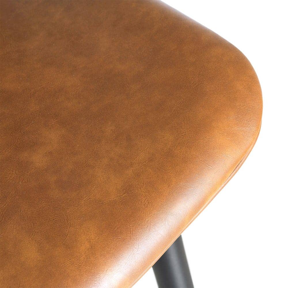 Silla Camel de Metal y Simil Piel, 45x47x81 cm, Requiere Montaje - Imagen 9