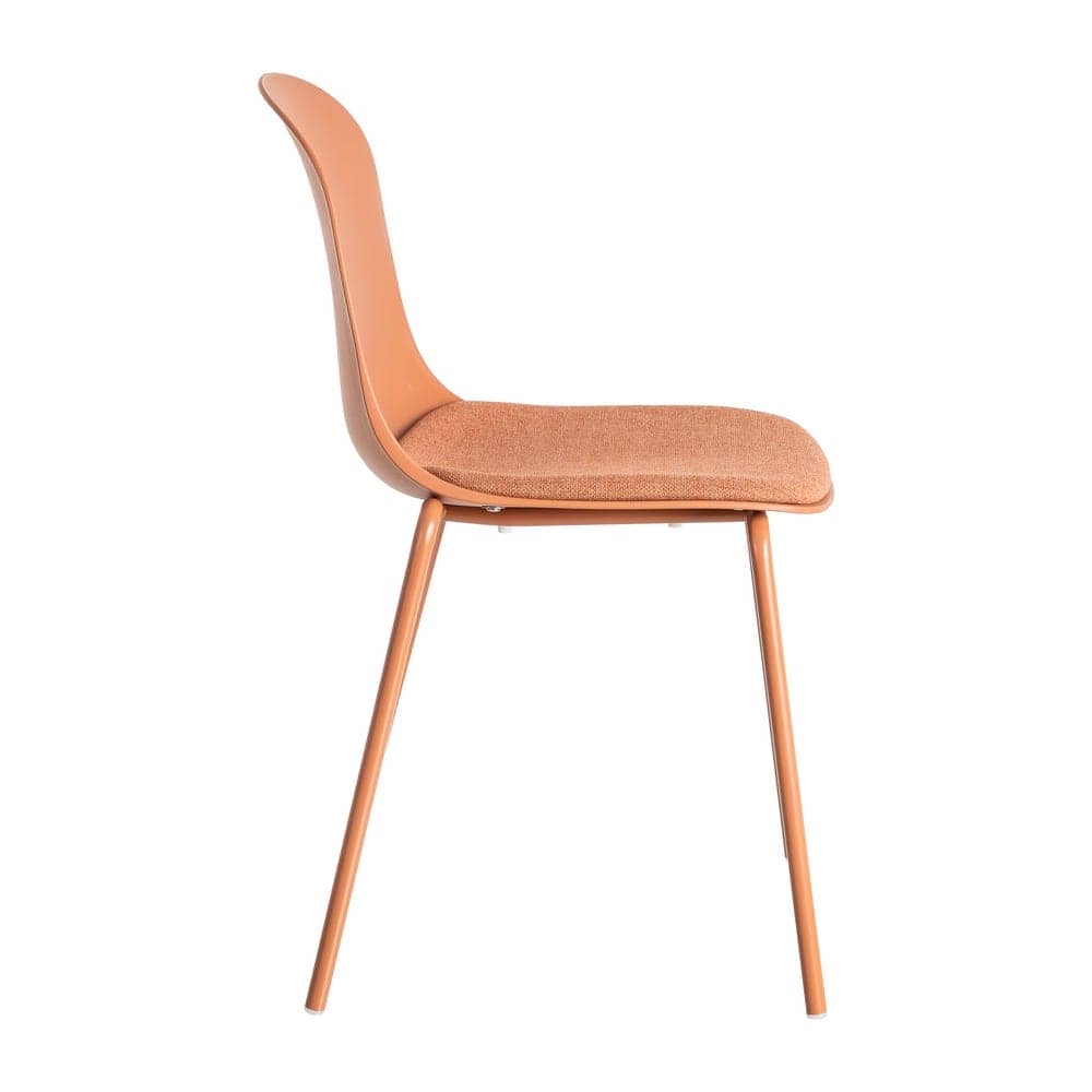 Silla Teja PP-Metal Interior 46x51x85 cm, Asiento 100% Poliéster, Acero - Imagen 3