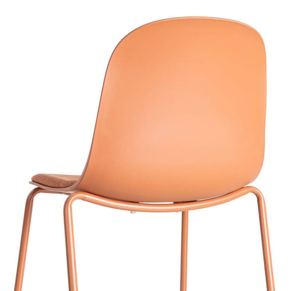 Silla Teja PP-Metal Interior 46x51x85 cm, Asiento 100% Poliéster, Acero - Imagen 5