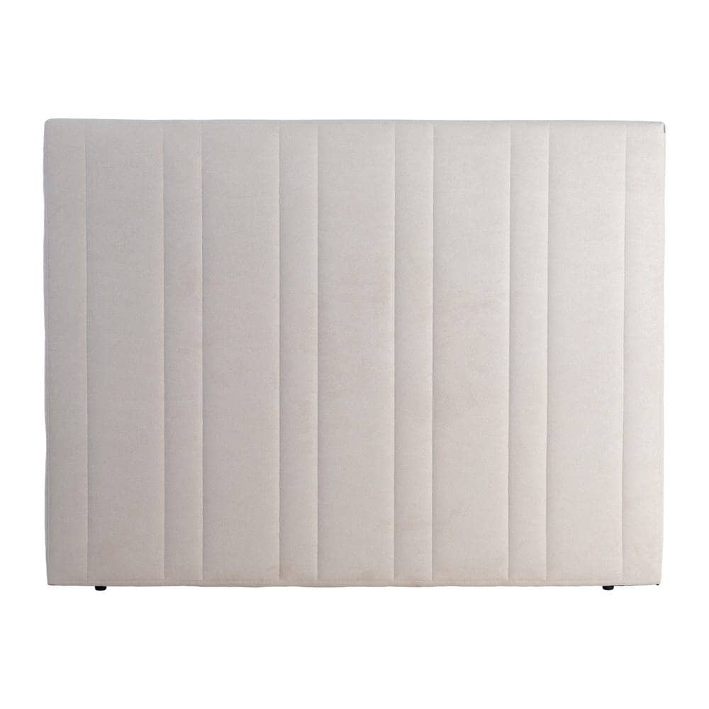 Cabecero Beige de Tejido para Dormitorio 160 x 122 cm - Estructura DM - Imagen 3
