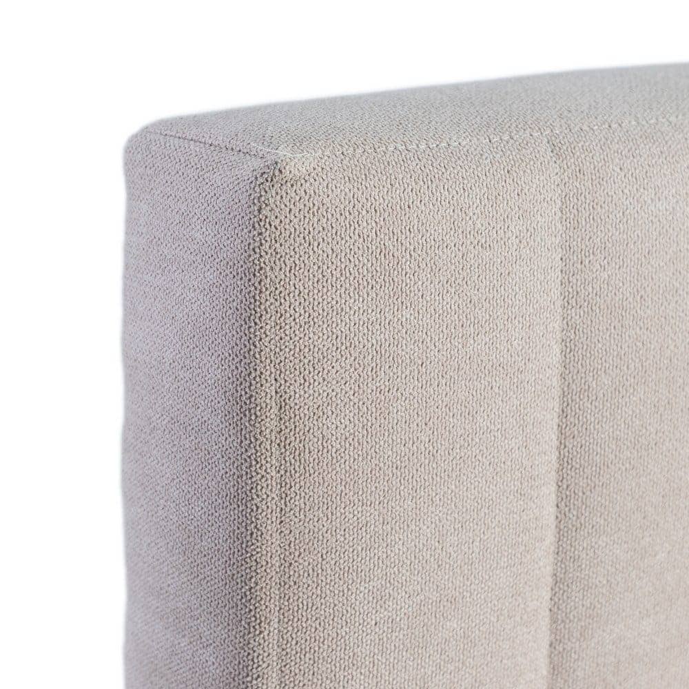 Cabecero Beige de Tejido para Dormitorio 160 x 122 cm - Estructura DM - Imagen 6