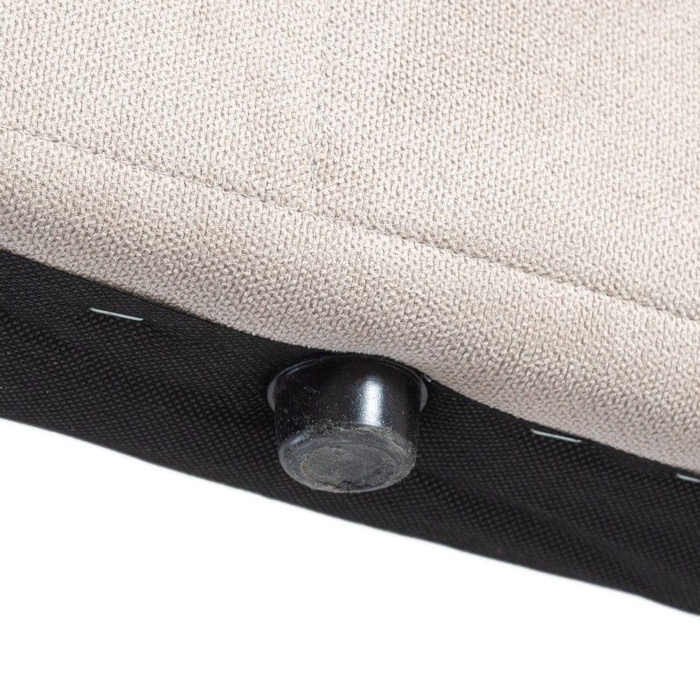 Cabecero Beige de Tejido para Dormitorio 160 x 122 cm - Estructura DM - Imagen 2