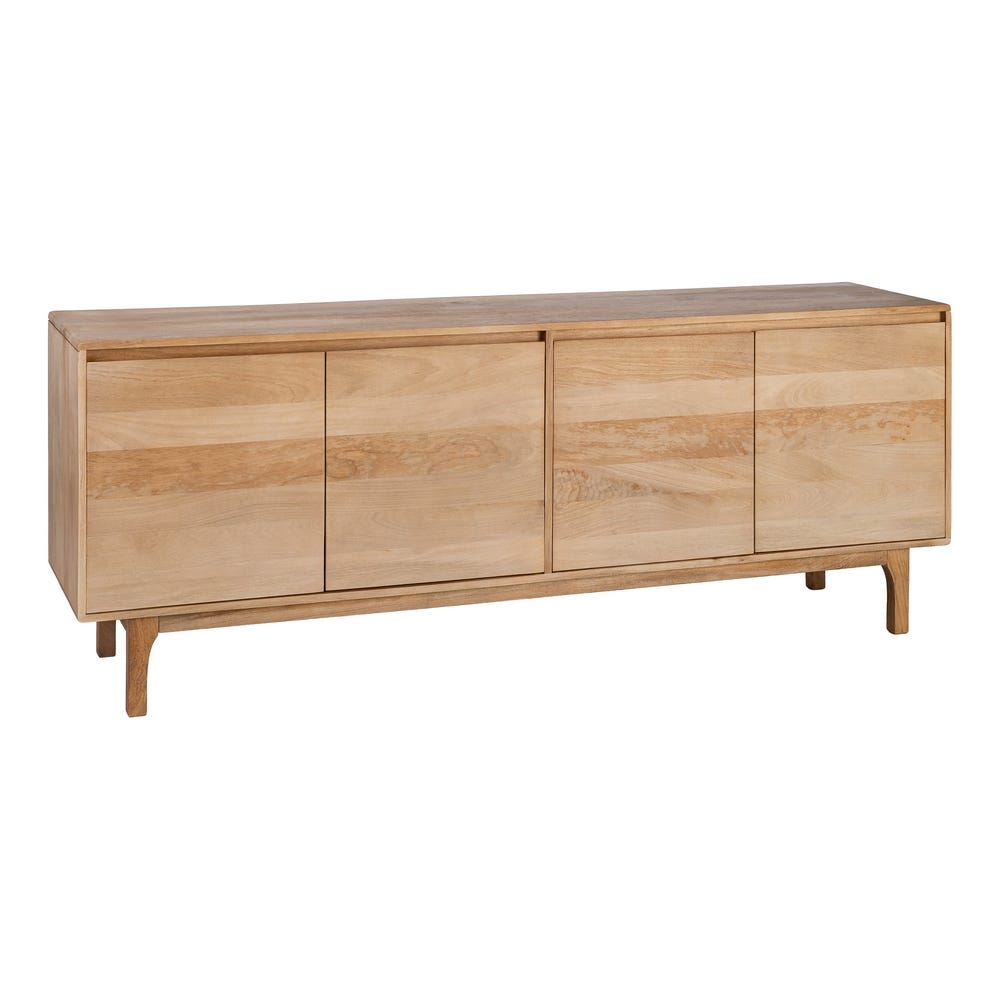 Aparador Natural Madera De Mango Salón 200 x 45 x 76 cm - Imagen 2
