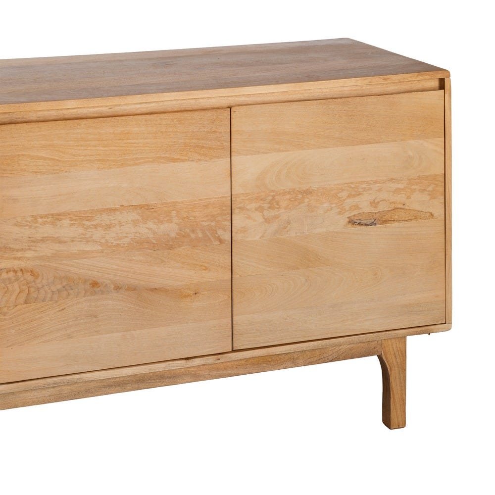 Aparador Natural Madera De Mango Salón 200 x 45 x 76 cm - Imagen 4