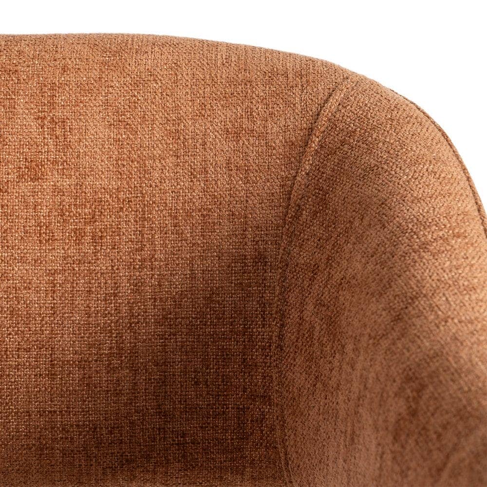 Silla Teja de Tejido 100% Poliéster y Patas de Acero 56x60x81 cm - Imagen 9