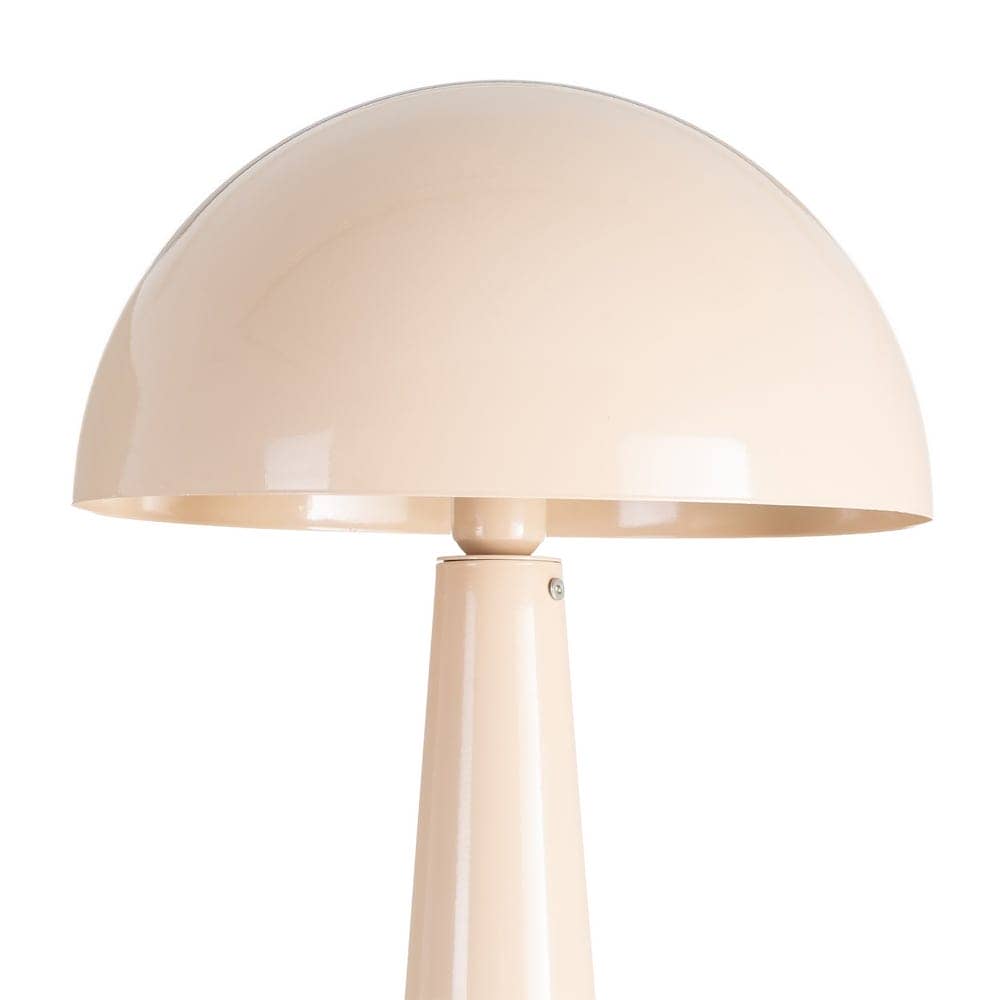 Lámpara de Suelo Beige de Metal E27 40x40x128 cm - Imagen 4