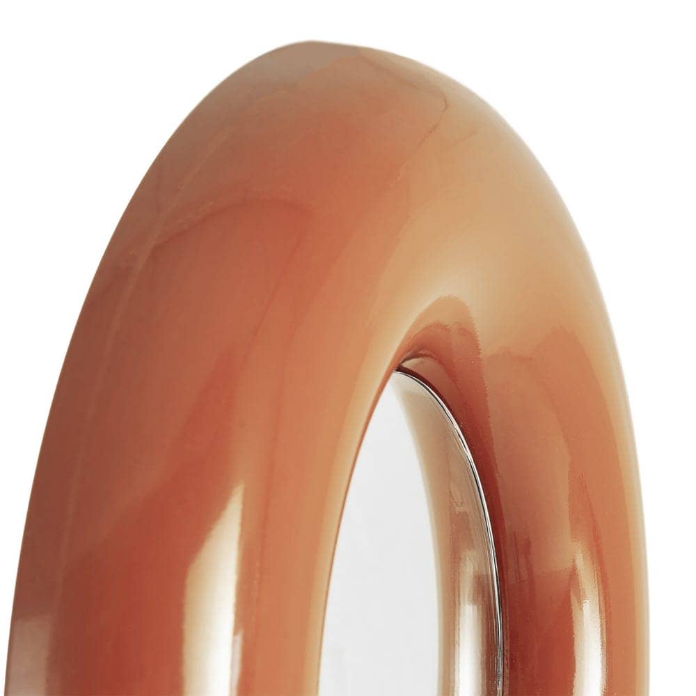 Espejo de Metal Teja 49x5 cm con Anclaje y Medida Interior 25 cm - Imagen 5